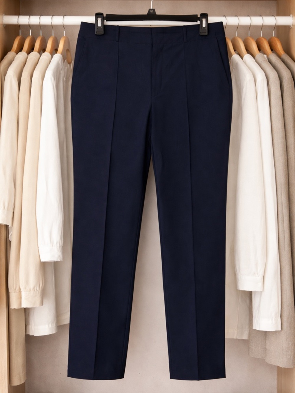 Hilary Radley Navy Dress Pants Trousers Women’s Size M 34x28 Stretch Career